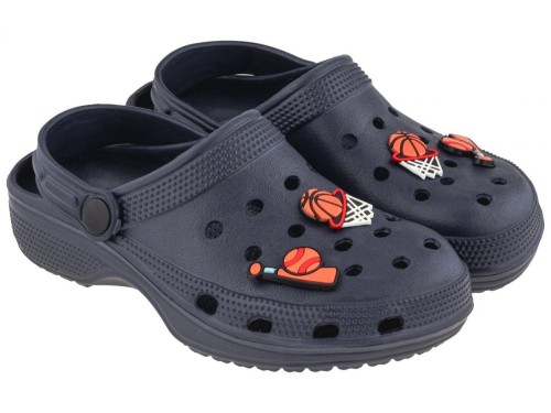 Clogi dziecięce granatowe rozmiar 28/29