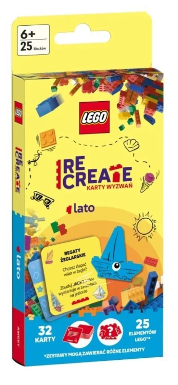 Lego Recreate. Karty Wyzwań. Lato, LEGO(R)