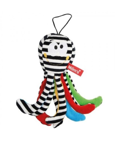 Mini ośmiornica biało-czarna, Hencz Toys