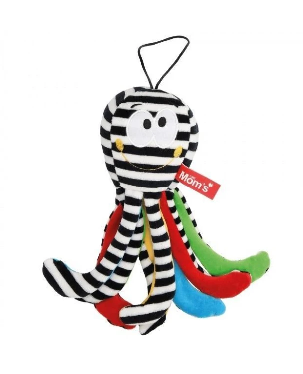 Mini ośmiornica biało-czarna, Hencz Toys