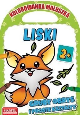 Kolorowanka maluszka. Liski, praca zbiorowa