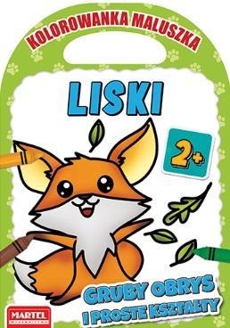 Kolorowanka maluszka. Liski, praca zbiorowa