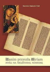 Zanim przyszła Miriam, Stanisław Stańczyk CSsR