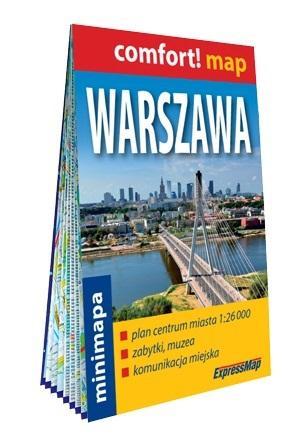 Comfort! map Warszawa 1:26 000, praca zbiorowa