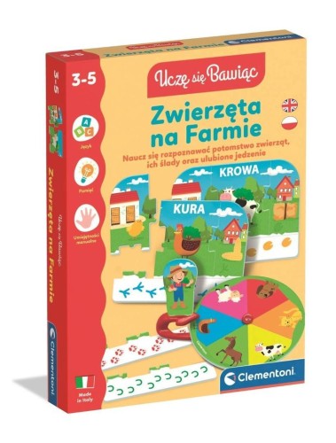 Zwierzęta na farmie, Clementoni