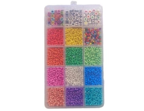 Zestaw koralików do robienia biżuterii, Merkpol