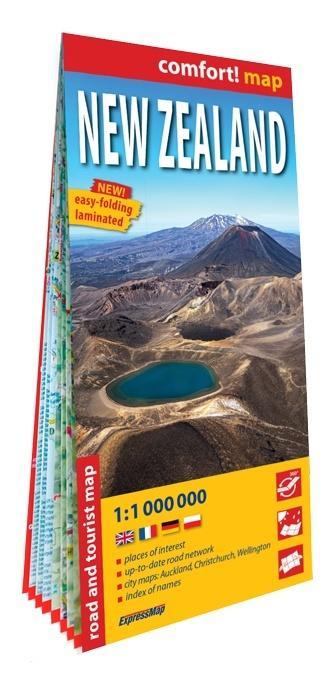 Comfort! map New Zeland 1:1 000 000