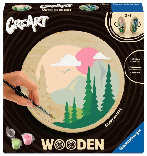 Creart Wooden Silent nature, Ravensburger