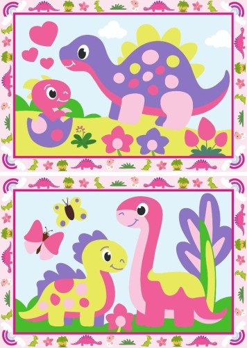 CreArt Junior Colorful Dinos, Ravensburger