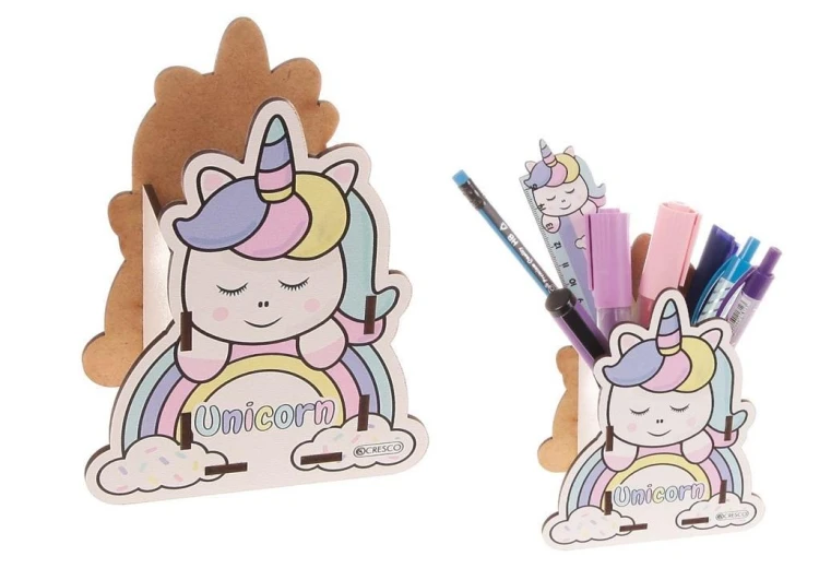 Przybornik organizer na biurko Jednorożec, Cresco