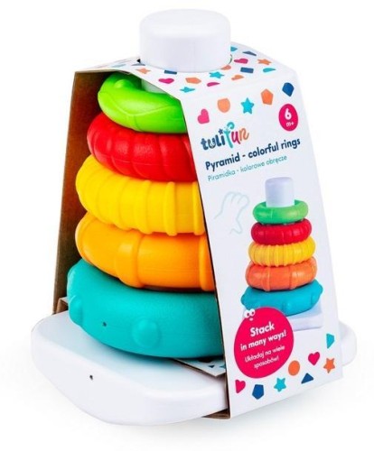 Piramidka kolorowe Obręcze, Tulifun