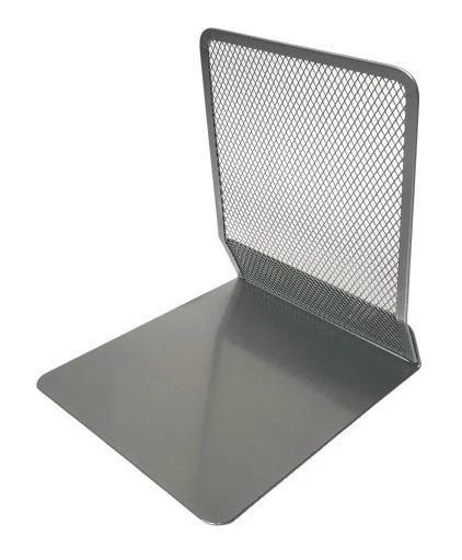 Podpórki do książek szare 2szt, NET