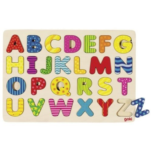 Puzzle alfabet, Goki