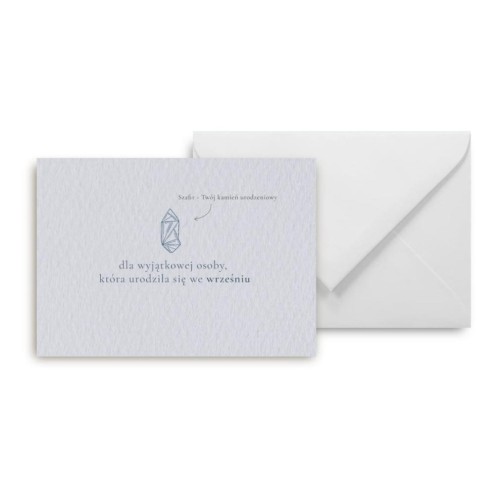 Mini kartka Urodziny wrzesień