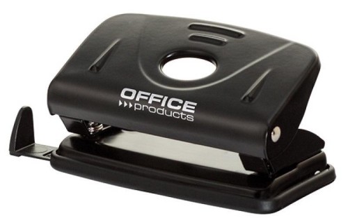 Dziurkacz 12k metalowy czarny, Office