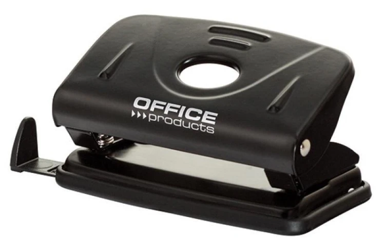 Dziurkacz 12k metalowy czarny, Office