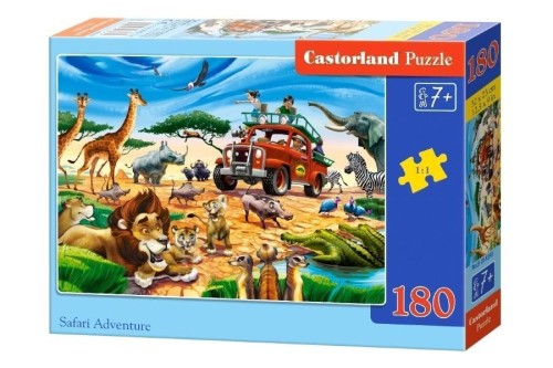 Puzzle 180 Safari Adventure CASTOR, Castorland