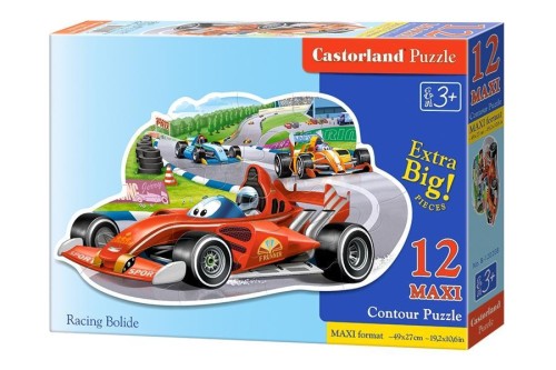 Puzzle 12 maxi Racing Bolide CASTOR, Castorland