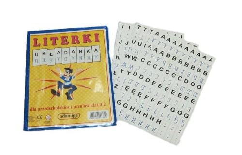 Układanka Literki, Adamigo