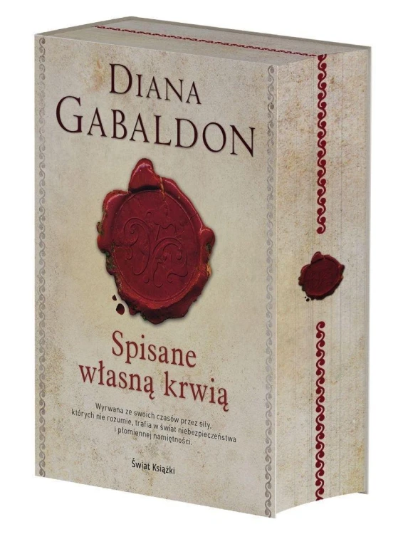 Spisane własną krwią (barwione brzegi)