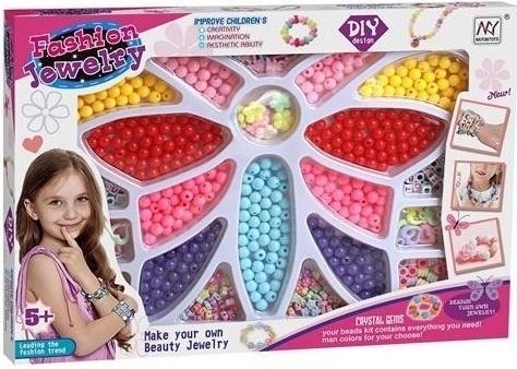 Zestaw koralików do robienia biżuterii, Merkpol