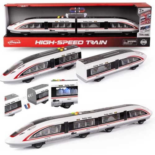 Tramwaj miejski ze światłem i dźwiękiem 57cm, Lena