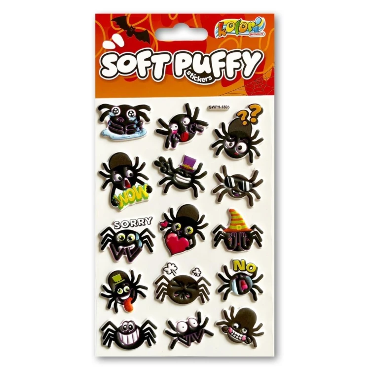 Naklejki puffy Spiders, Penmate