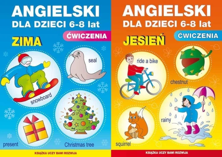 Pakiet: Angielski Dla Dzieci 6-8 Lat. Jesień/Zima