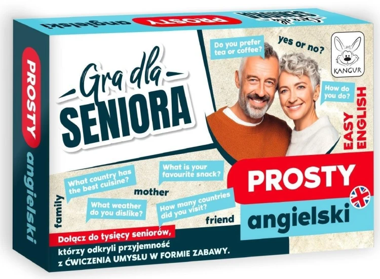Gra dla Seniora. Prosty Angielski, Kangur