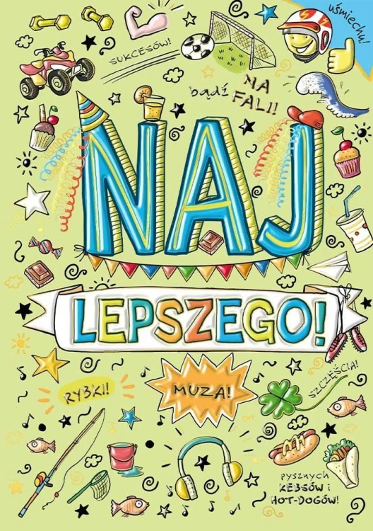 Karnet A5 Urodziny - Chłopak naj