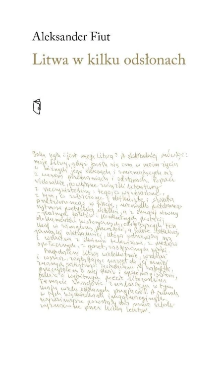 Litwa w kilku odsłonach, Aleksander Fiut