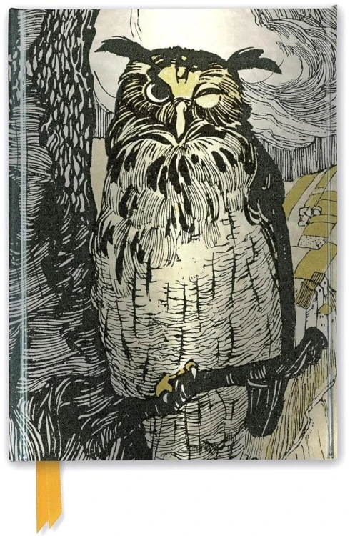 Notatnik A5 linia TW Mrugająca sowa Baśnie