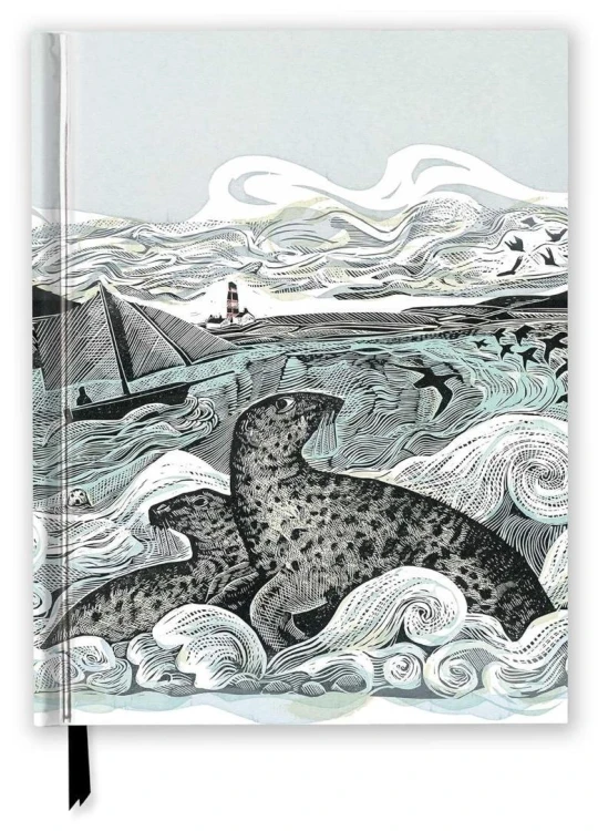 Notatnik A4 gładki TW Foki Angela Harding