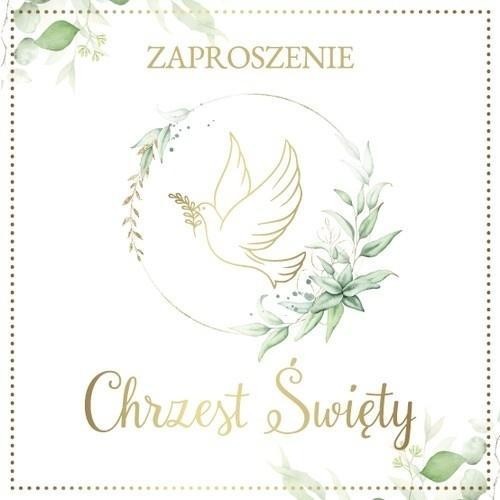 Zaproszenie Chrzest (10szt)