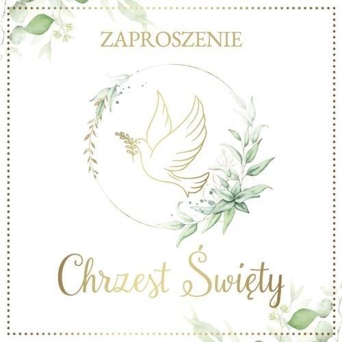 Zaproszenie Chrzest (10szt)