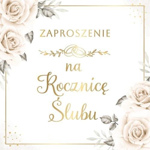 Zaproszenie Rocznica Ślubu (10szt)