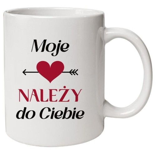 Kubek prezentowy Moje serce należy do Ciebie