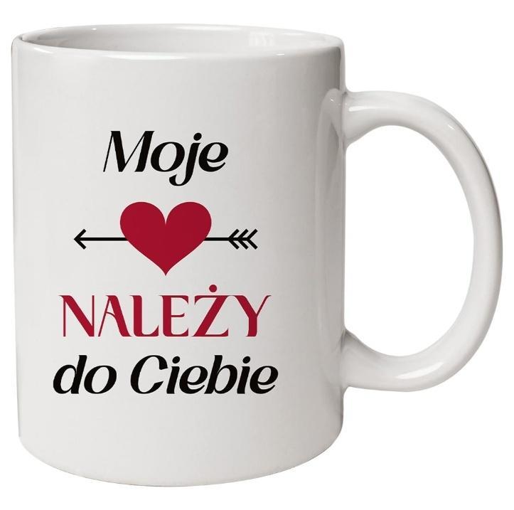 Kubek prezentowy Moje serce należy do Ciebie