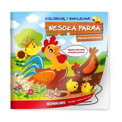 Kolorowanka Wesoła Farma 211, praca zbiorowa