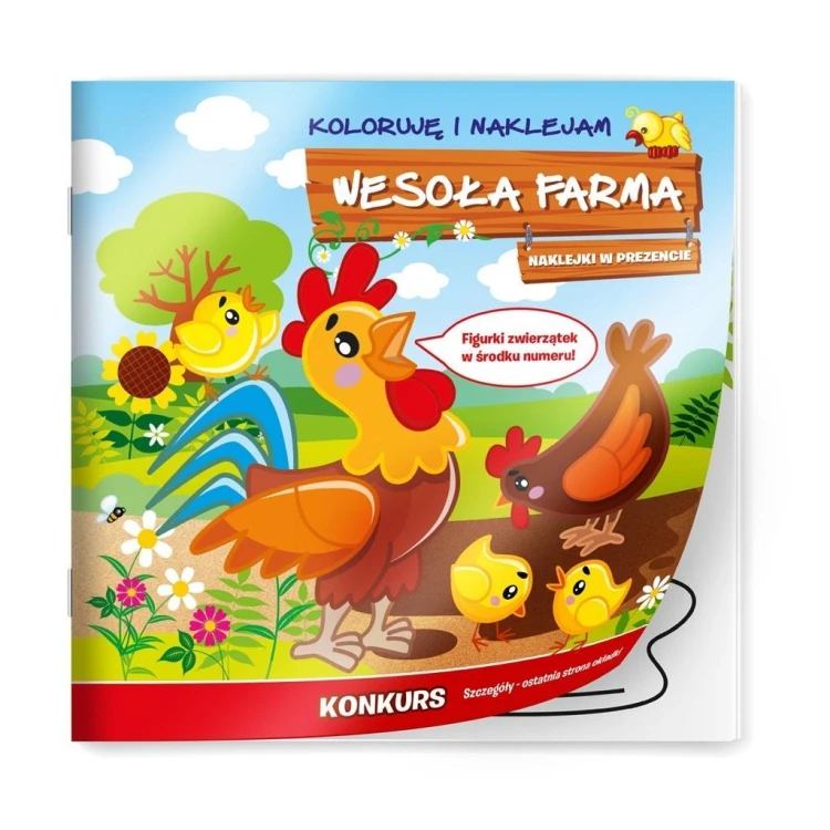 Kolorowanka Wesoła Farma 211, praca zbiorowa