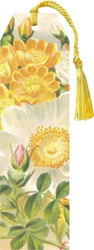 Zakładka 133 ze wstążką Żółte róże, Skona Ting