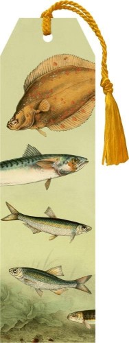 Zakładka 129 ze wstążką Nordyckie ryby, Skona Ting