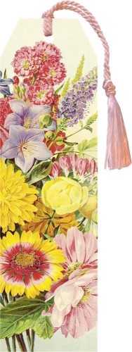 Zakładka 128 ze wstążką Letnie kwiaty, Skona Ting