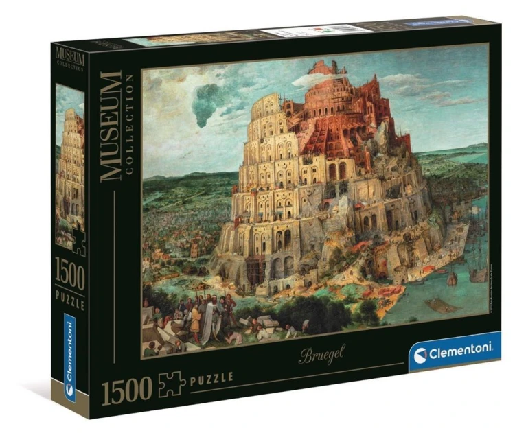 Puzzle 1500 The Tower of Babel, Clementoni