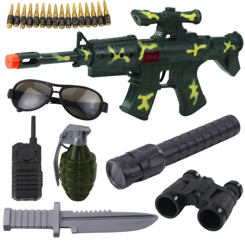 Karabin wojskowy z akcesoriami, Leantoys