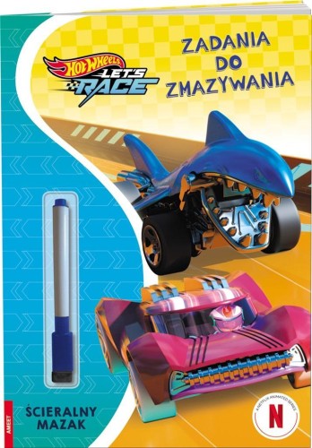 Hot Wheels Zadania do zmazywania, praca zbiorowa