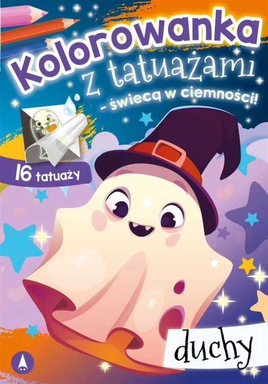 Kolorowanka z tatuażami. Duchy, praca zbiorowa