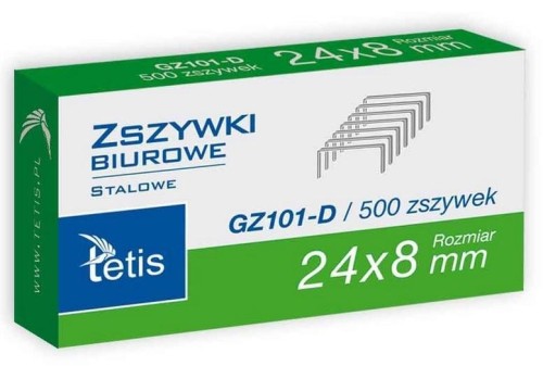 Zszywki biurowe GZ101-D, Tetis