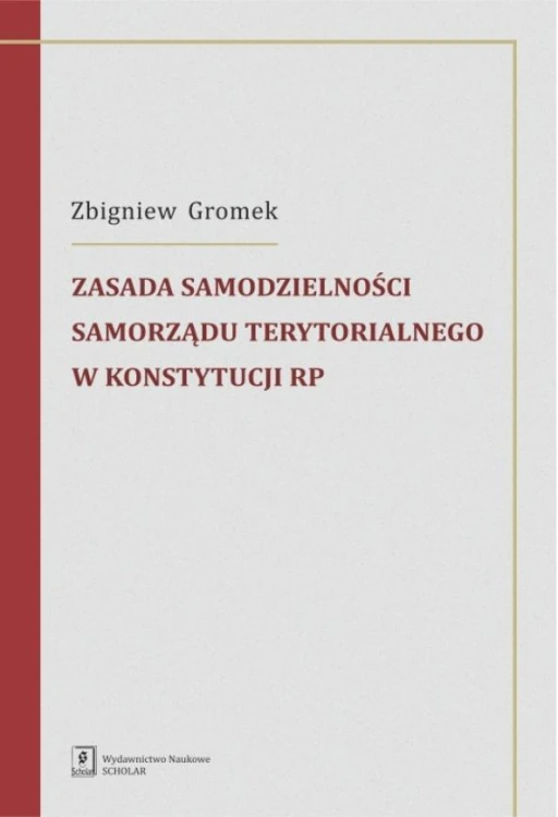 Zasada samodzielności samorządu terytorialnego...