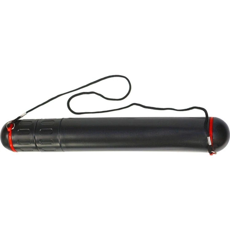 Tuba plastikowa czarna 40cm, Titanum